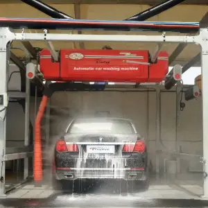 Efficient, intelligent, contactless, fully automatic car washing machine