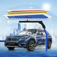 Contactless car wash machine