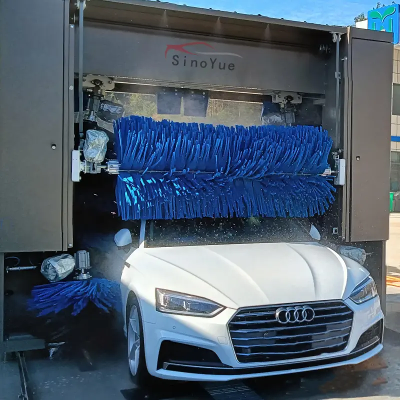 Reciprocating automatic car washing machine
