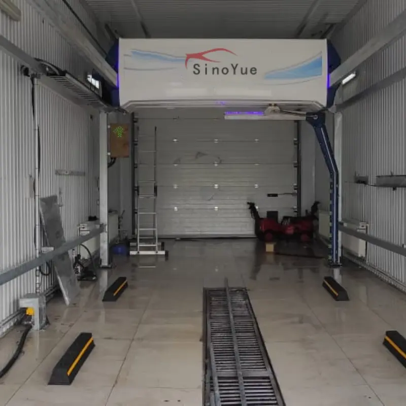 360° touchless car wash machine custom installation