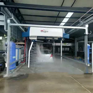 Efficient, intelligent, contactless, fully automatic car washing machine