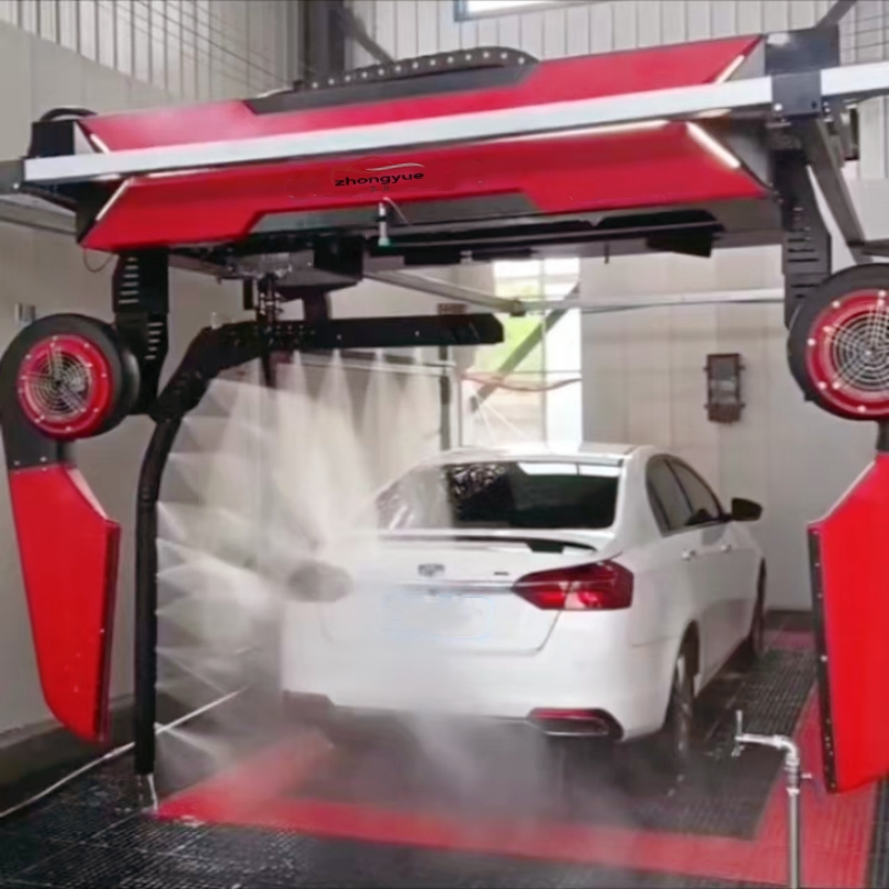 No-touch automatic car wash system