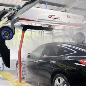 360° contactless fully automatic car washing machine