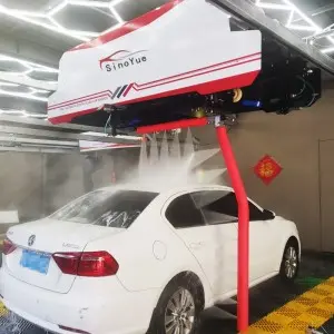 Contactless smart car wash machine