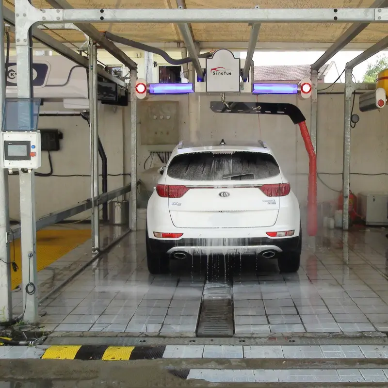 Fully automatic car washing machine cleaning mode