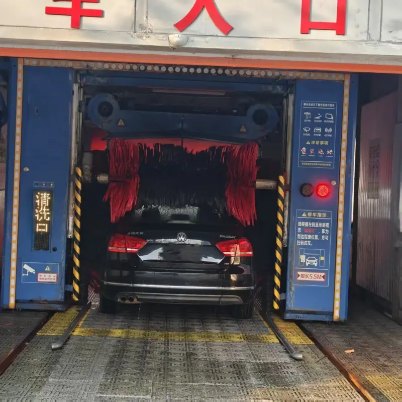 Automatic car wash machine car washing procedures and processes: