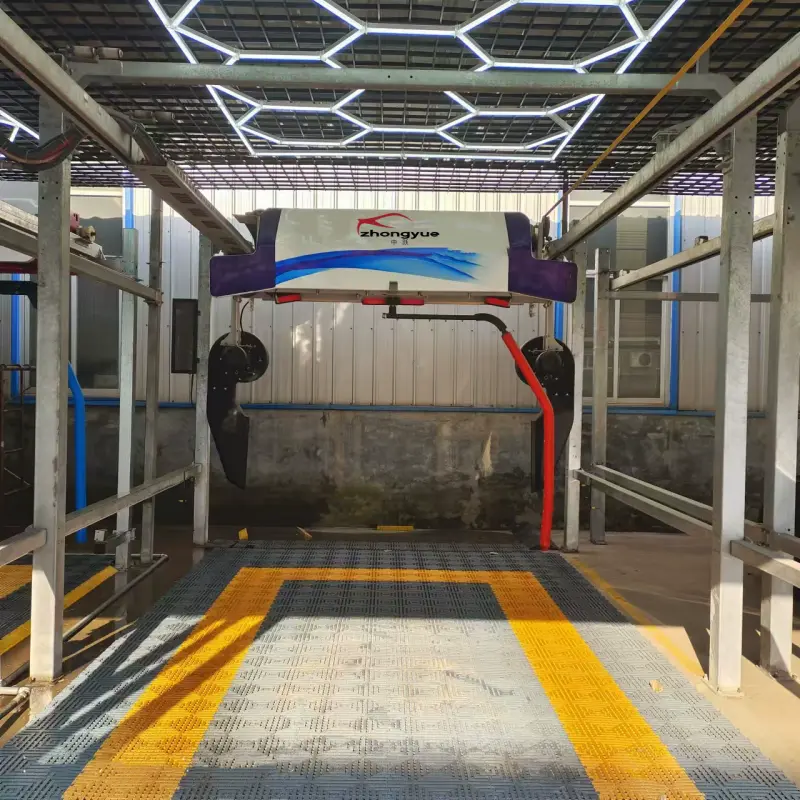 What are the differences between automatic car washers and manual car washes?