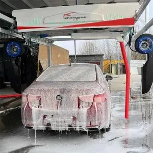360° contactless fully automatic car washing machine